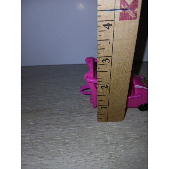 Polly Pocket Roller Coaster Toy Car Replacement Mattel Pink 2008 3 Inches - Picture 7 of 9